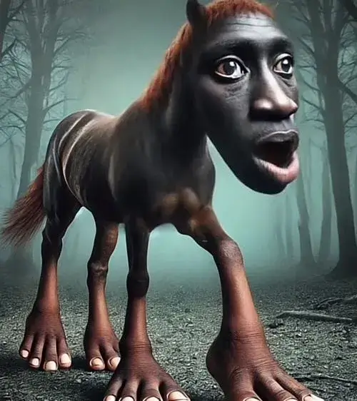 24 Meme hài ngựa bất lực, tư thế nghiêng đầu nhìn đời khó đỡ