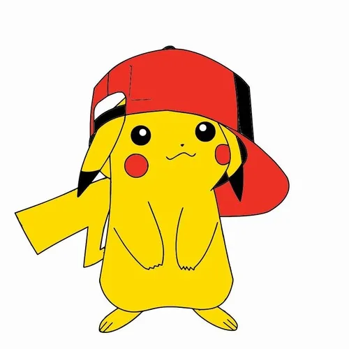 6 Hình tô màu Pikachu mắt tròn long lanh cực hợp trẻ mới tập tô