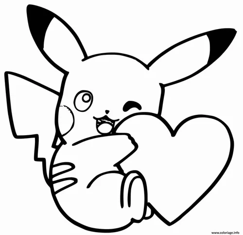 17 Tô màu sáng tạo Pikachu đội mũ huấn luyện tạo trải nghiệm mới.