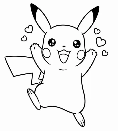 14 Trang tập tô Pikachu đáng yêu phù hợp giờ chơi cuối tuần.