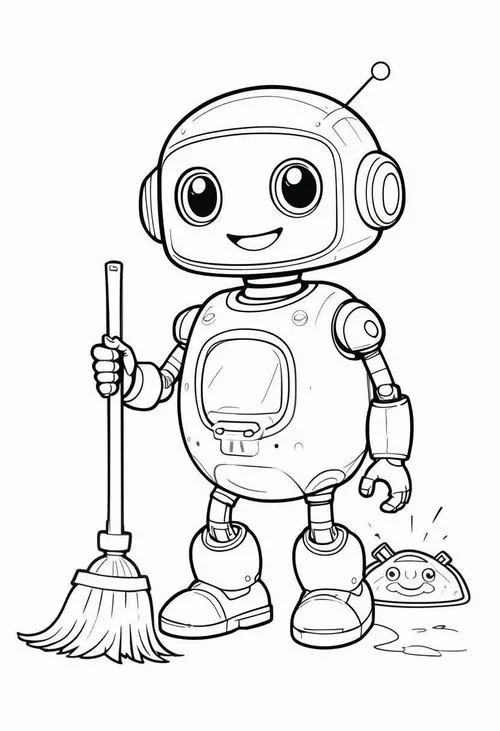 22 Cách tô robot tay máy khớp nối rõ ràng