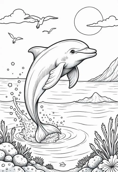 Hoạt động tô màu cá bướm nhiều màu sắc nổi bật