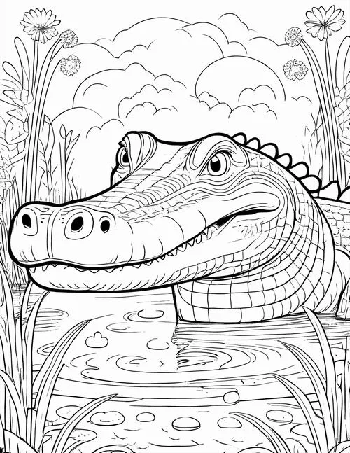 In hình tập tô con cá nhiều màu sắc sáng tạo