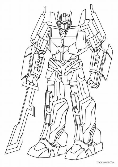 Cách tô robot biến hình thân máy chắc chắn