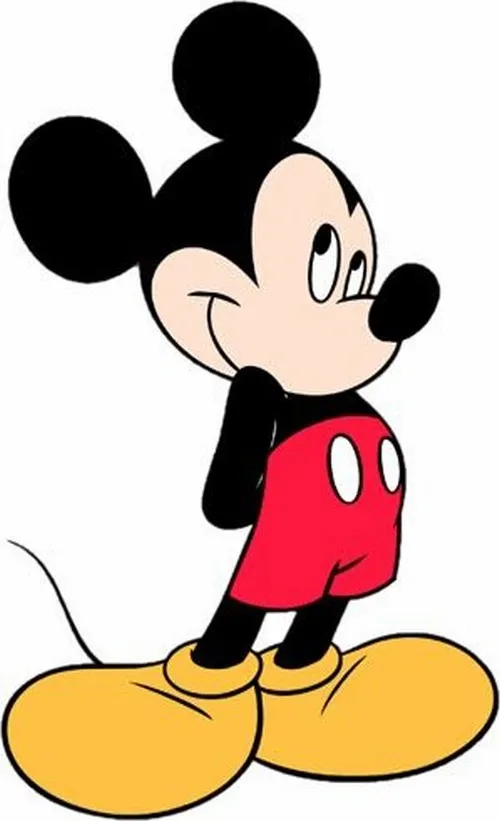 Tranh tô màu chuột Mickey giúp bé sáng tạo mỗi ngày thật vui