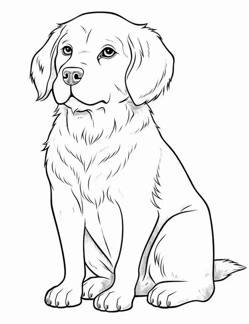 32 Mẫu tranh chó chibi đội nơ cổ pastel siêu cưng cho trẻ 6 tuổi