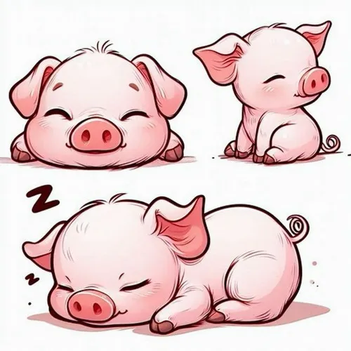 2 Bé tập tô con heo hồng đáng yêu tạo giờ chơi thật bình yên