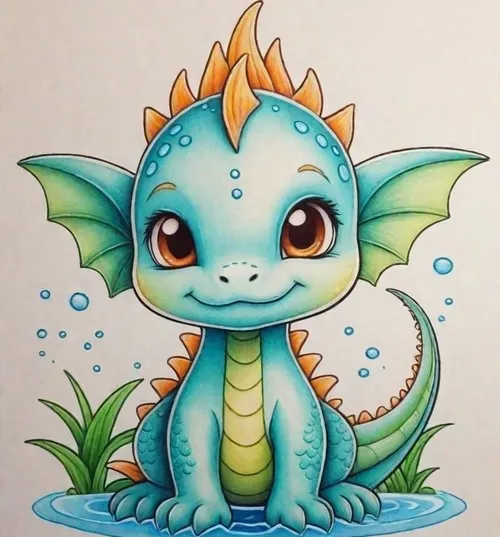 1 Tranh tô màu rồng cho giờ chơi cuối tuần của cả gia đình