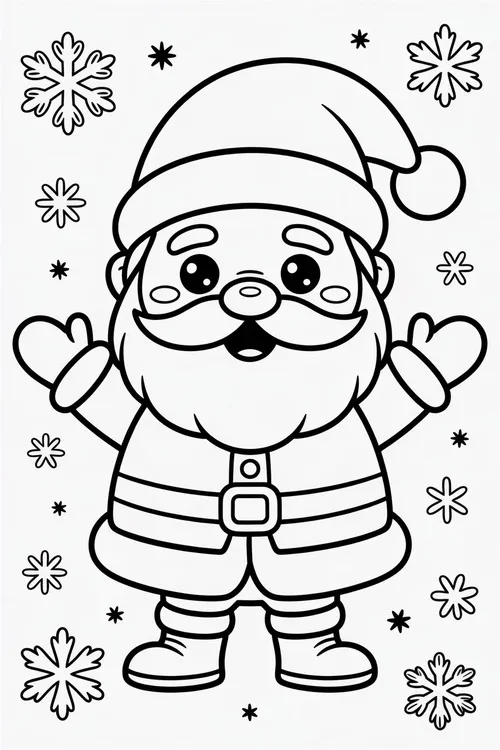 45 Hoạt động tô màu đàn tuần lộc chạy nhanh kéo xe ông Noel