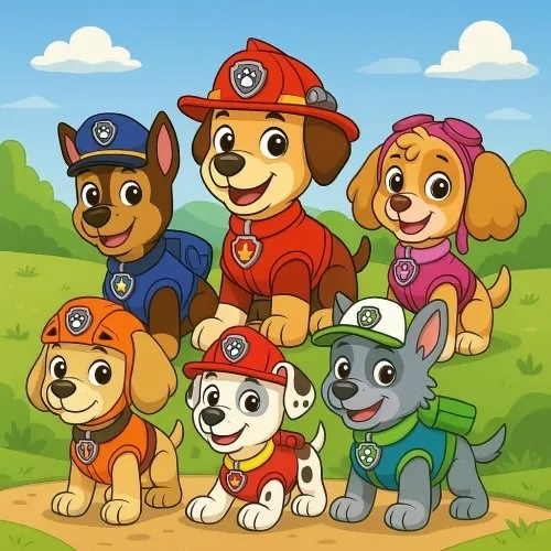 Hình tô màu chó cứu hộ Marshall đỏ rực cho bé yêu xe cứu hỏa Hình tô màu chó cứu hộ Marshall đỏ rực cho bé yêu xe cứu hỏa