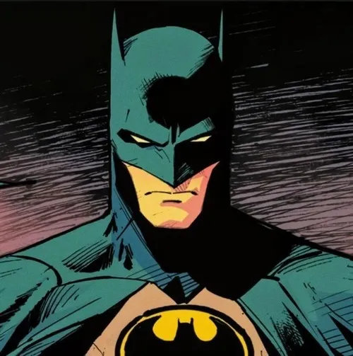 2 Tranh bé tập tô Batman thân lực lưỡng và tai dơi sắc