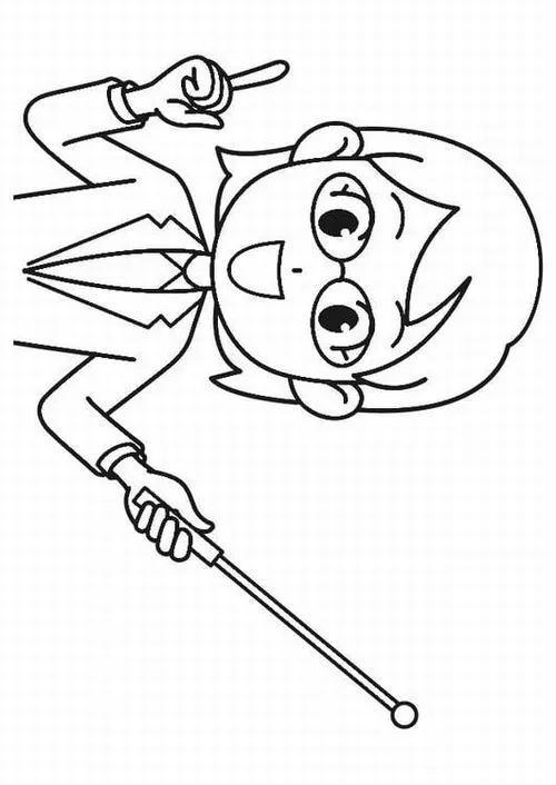 10 Hoạt động tô màu cô giáo mỉm cười trong giờ học sáng