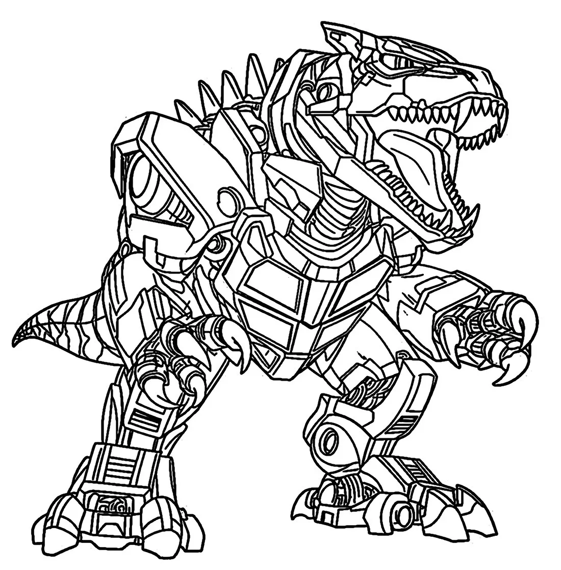 2 Tải tranh tập tô khủng long Dragon Ceasar với họa tiết đẹp mắt