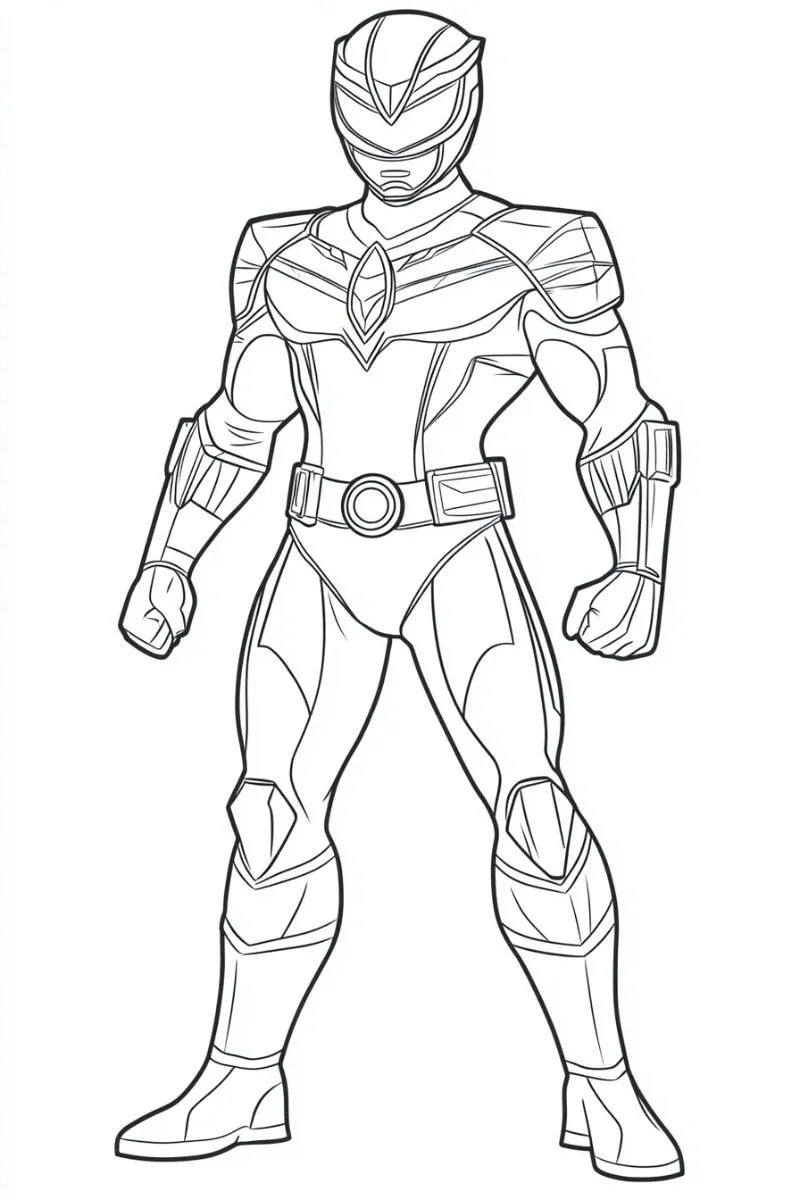 18 Hoạt động tô màu siêu nhân mạnh mẽ cho bé thích khám phá