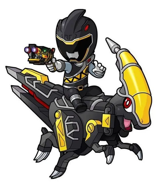 6 Hoạt động tô màu Ranger vàng Sabertooth Tiger rực rỡ dễ thương