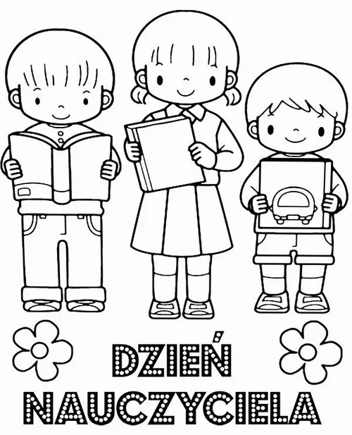 22 Mẫu tranh tô màu lớp học rộn ràng tiếng cười tri ân trẻ