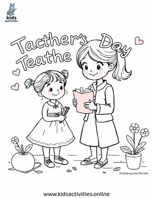 29 Trang tô màu tiết học vui với nhiều biểu cảm ấm áp