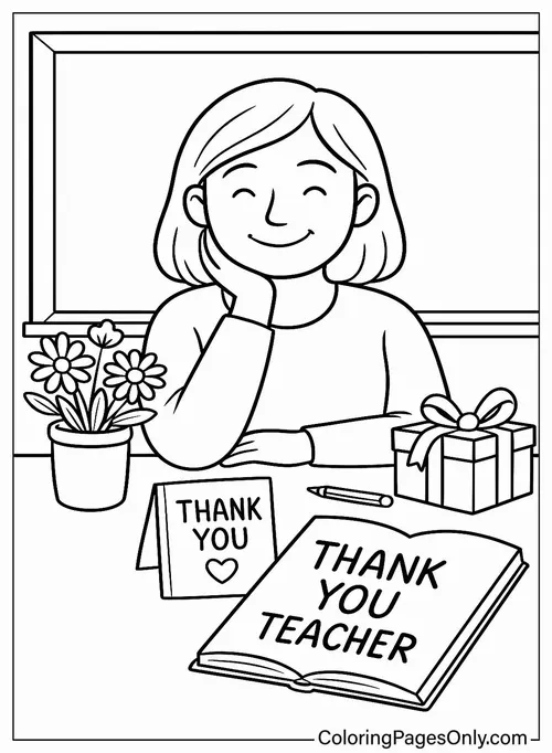 39 Trẻ học tô màu ánh mắt cô hiền chan chứa yêu thương trò