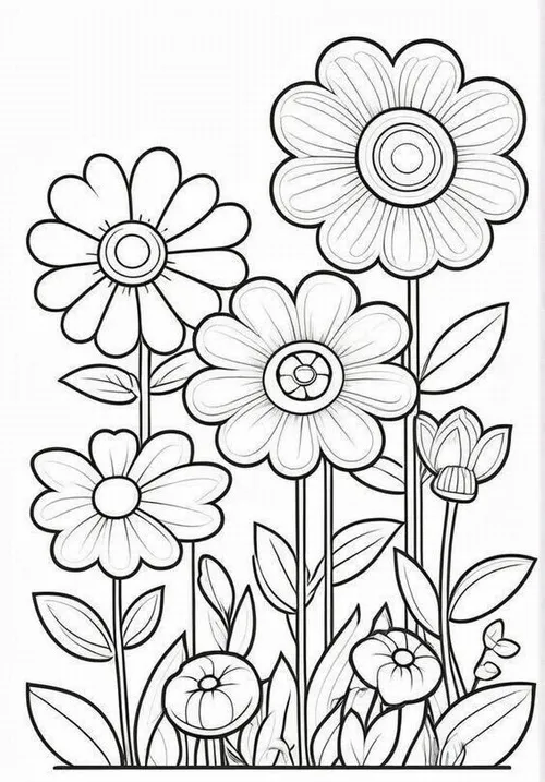 12 Hoạt động tô màu cô giáo cười hiền bên học sinh nhỏ xinh