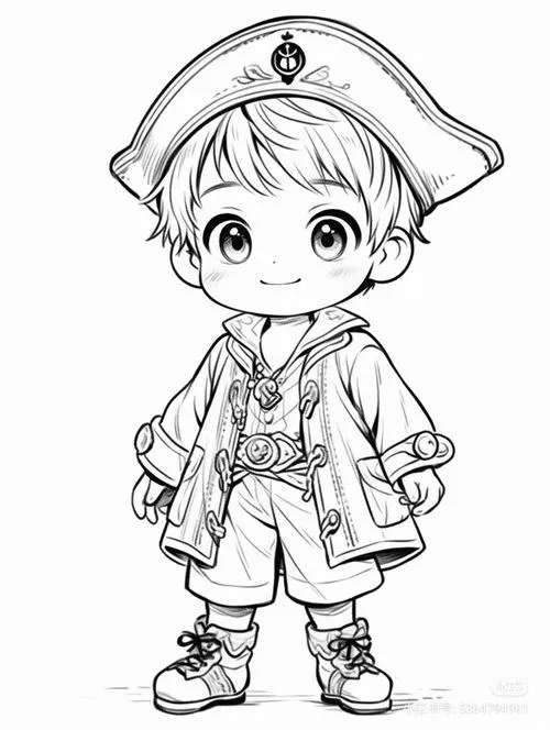 10 Hình tô màu anime boy quyền lực đầy cá tính