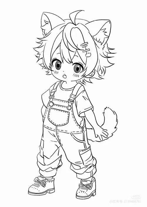 20 Mẫu tranh tô màu nam anime bí ẩn cuốn hút mạnh