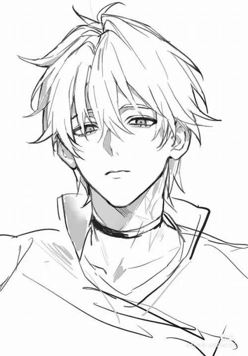 25 Cách tô anime boy lạnh lùng phối màu tối đẹp