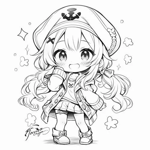 29 In hình tập tô anime chibi nhân vật mini