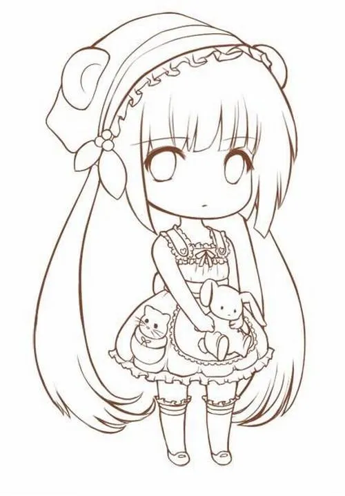 14 Cách chọn màu tranh tô màu anime chibi nhìn là yêu ngay