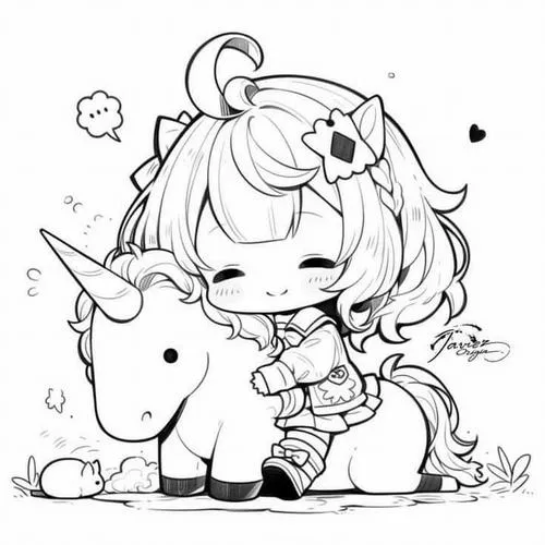 8 Hình tô màu anime chibi với mái tóc mềm và mắt long lanh