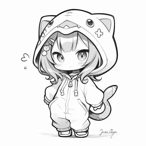 2 In hình tập tô anime chibi nhân vật đáng yêu