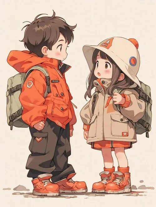 Tranh tô màu anime cute mắt to long lanh cực dễ thương