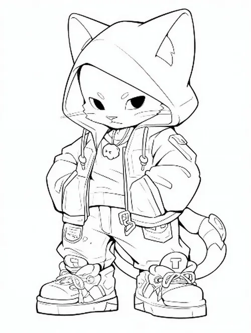 Tập tranh tô anime chibi tay chân nhỏ nhắn tạo cảm giác bé bồng cực dễ cưng