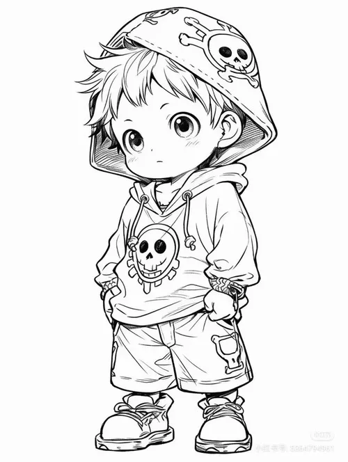 Tô màu sáng tạo anime cute phối màu pastel ngọt ngào