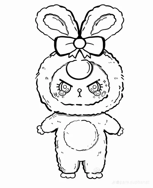 33 Trang học tô màu Baby Three bộ series Forest đáng yêu