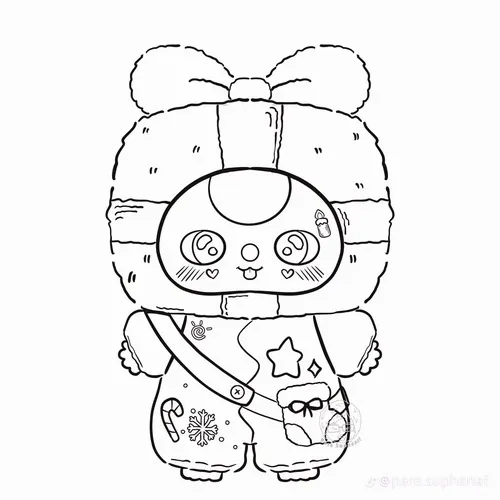 20 Bộ tranh tô màu Baby Three gương mặt vô tri ngộ nghĩnh