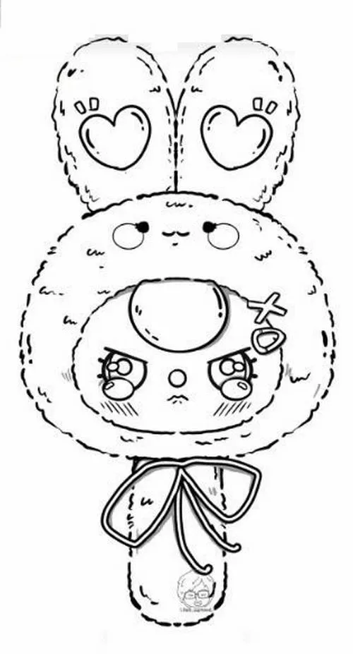 3 Bé sáng tạo cùng tranh tô màu Baby Three gương thần cute