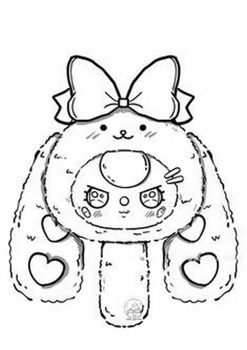 9 Tô màu vui cùng Baby Three gương thần cute dễ thương