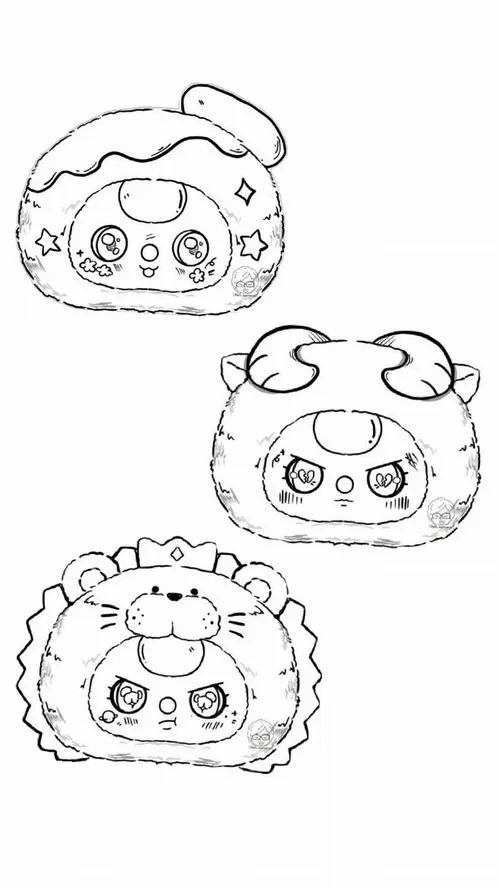 12 Tờ giấy tô màu Baby Three hóa thân cá mập thân thiện cho trẻ 4 tuổi