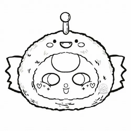 7 Tô màu sáng tạo Baby Three hóa thành sứa phát sáng cho bé 5 tuổi