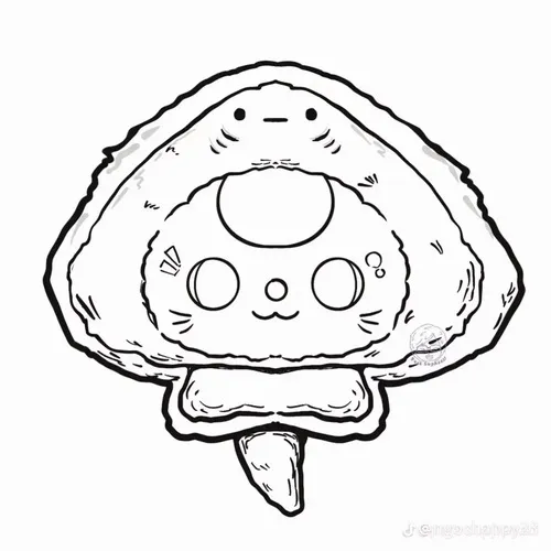 4 Trang tô màu Baby Three cá đuối tròn xoe cho bé thêm thích thú