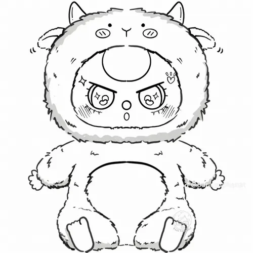 3 Hoạt động tô màu Sửu bò sữa đốm đen theo phong cách baby