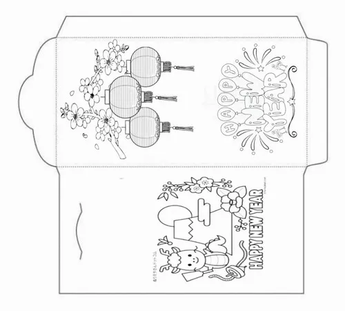 12 Những mẫu bao lì xì đầy họa tiết xuân bé tô là mê