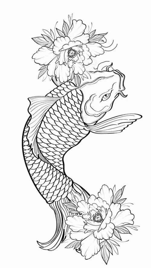 Trang học tô màu cá chép vượt vũ môn ý nghĩa