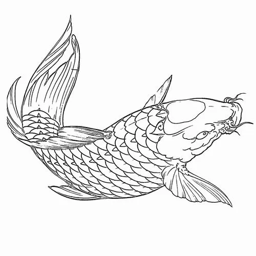 Hoạt động tô màu cá chép và hoa sen sáng tạo