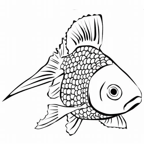 Bộ tranh tô màu cá chép giúp bé tránh xa điện thoại