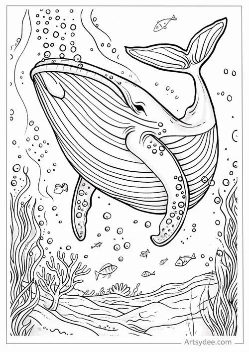 8 Tranh tô màu cá voi sát thủ cho bé vừa học vừa thư giãn cuối tuần