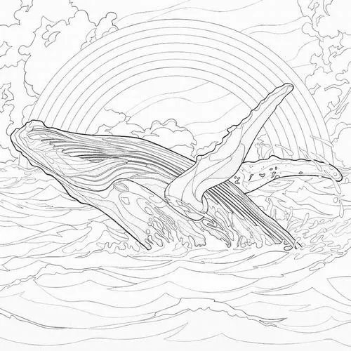 7 Bé tô cá voi và sóng nước tạo nên bức tranh biển sinh động