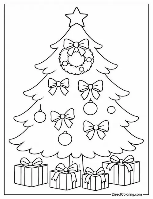 19 Hoạt động tô màu cây thông Noel rèn sự tỉ mỉ của trẻ