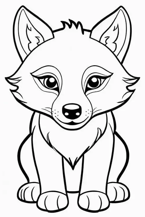 Những trang sói rừng mạnh mẽ dành cho bé thích phong cách cá tính