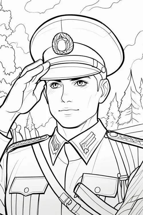 In hình tập tô anh bộ đội bộ binh hành quân biên giới